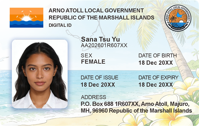 Arno Atoll Digital ID Preview